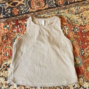 Athleta Ribbed Racer Back Tank